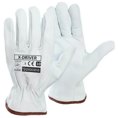 Рукавички робочі шкіряні PROCERA X-DRIVER, EN 388 (3 1 2 2)