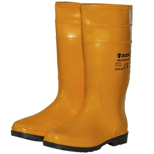 Чоботи ПВХ SIZAM BALTIMORE S5 YELLOW SRA
