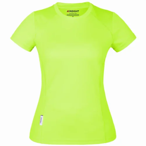 Футболка жіноча INSIGHT BROOKLYN SOFT STRETCH YELLOW HI-VIZ